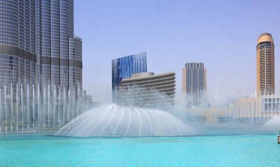 杜拜音樂噴泉Dubai Fountain